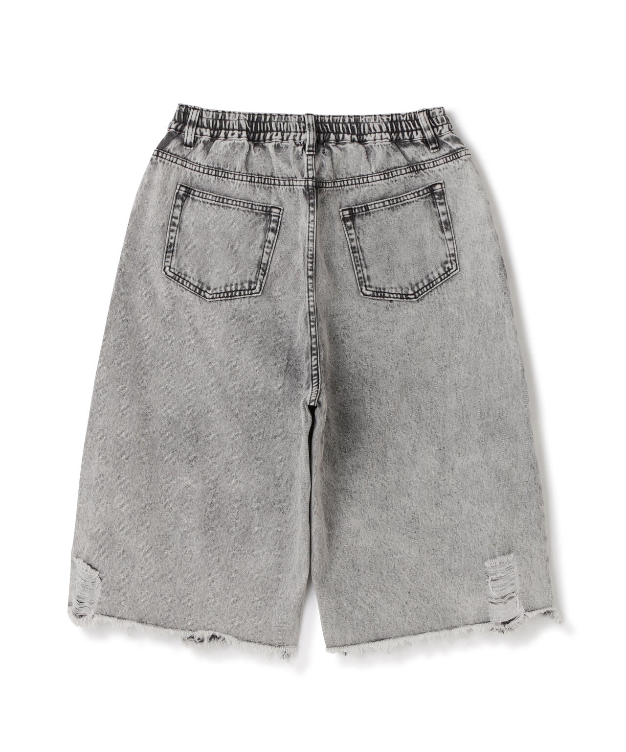 【WEB&DEPOT限定】DankeSchon/ダンケシェーン/DESTROY DENIM SHORTS
