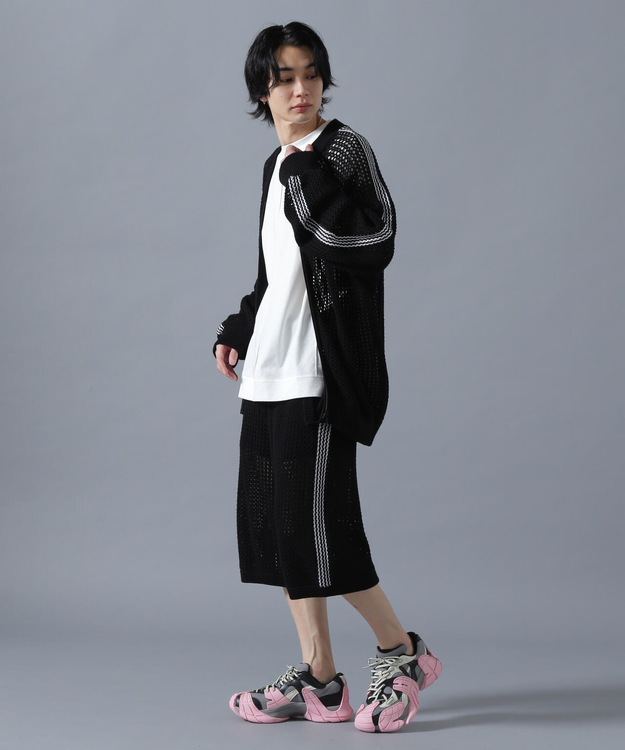 DankeSchon/ダンケシェーン/MESHKNIT SHORTS