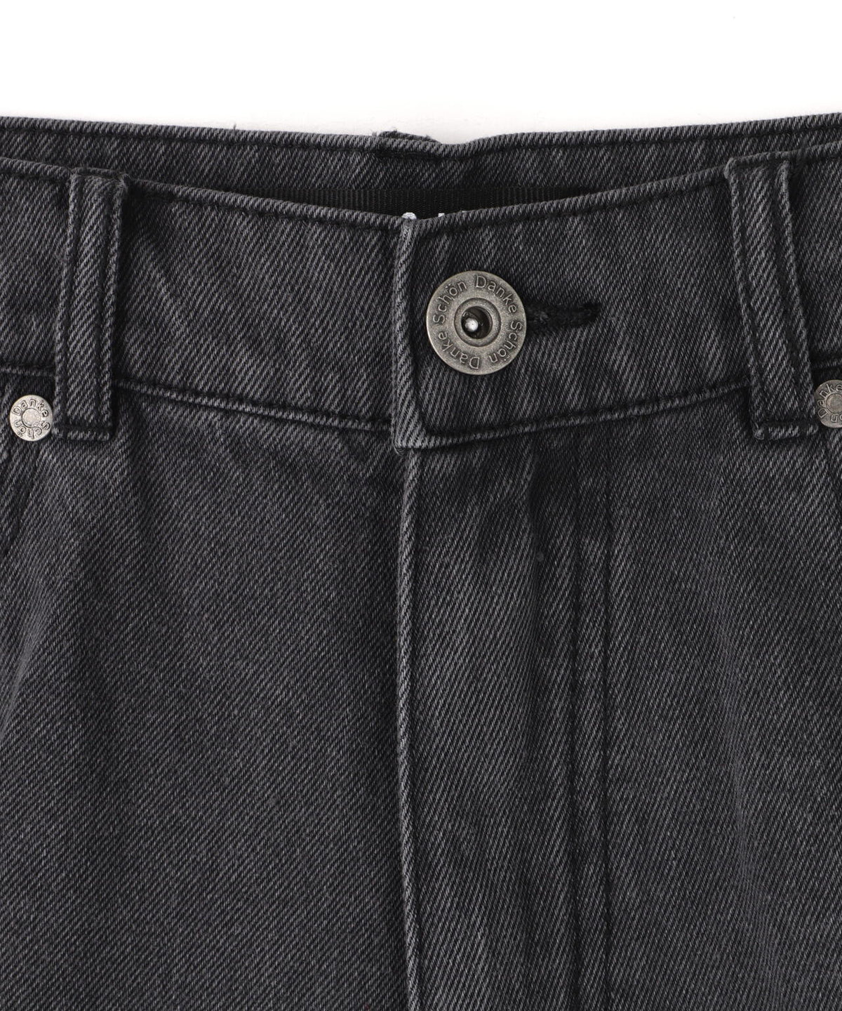DankeSchon/ダンケシェーン/11oz DAMAGE DENIM SHORTS