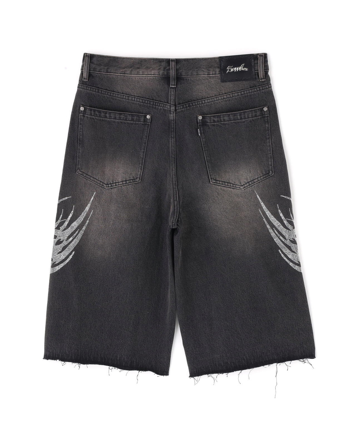 SUPPLIER/サプライヤー/TRIBAL RHINESTONE DENIM SHORTS