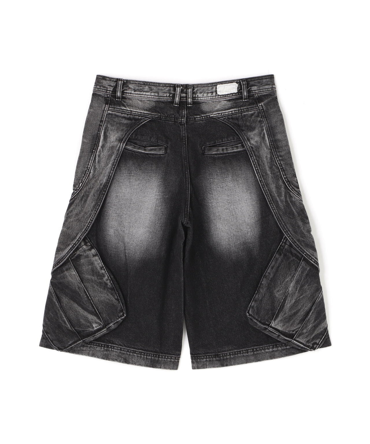 BLR/ビーエルアール/C CARGO BERMUDA W DENIM PANTS
