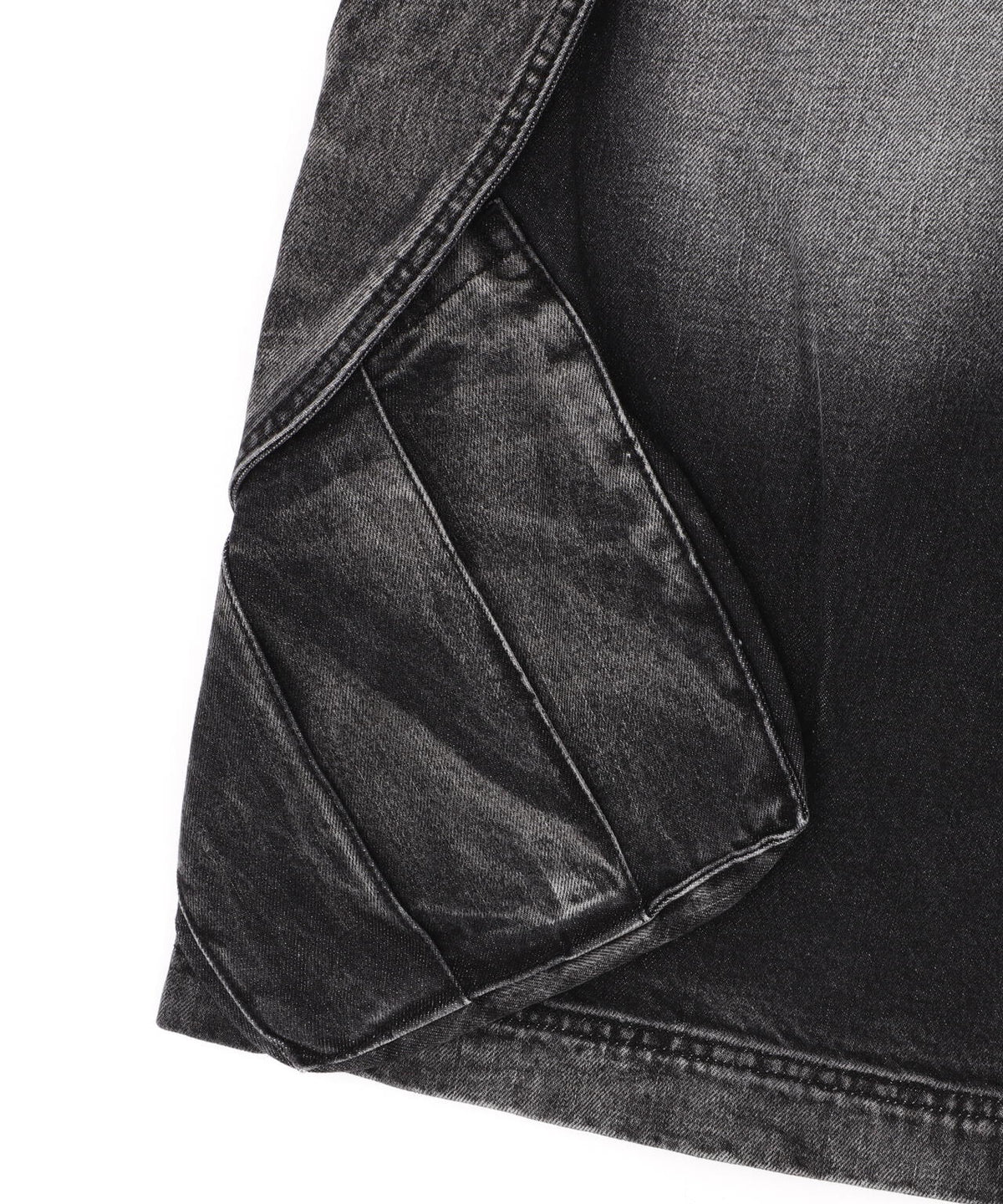 BLR/ビーエルアール/C CARGO BERMUDA W DENIM PANTS