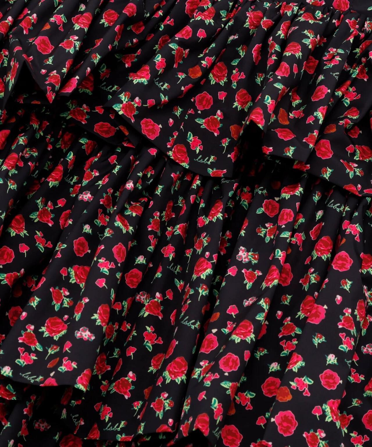 littlesunnybite/リトルサニーバイト/rose tiered dress