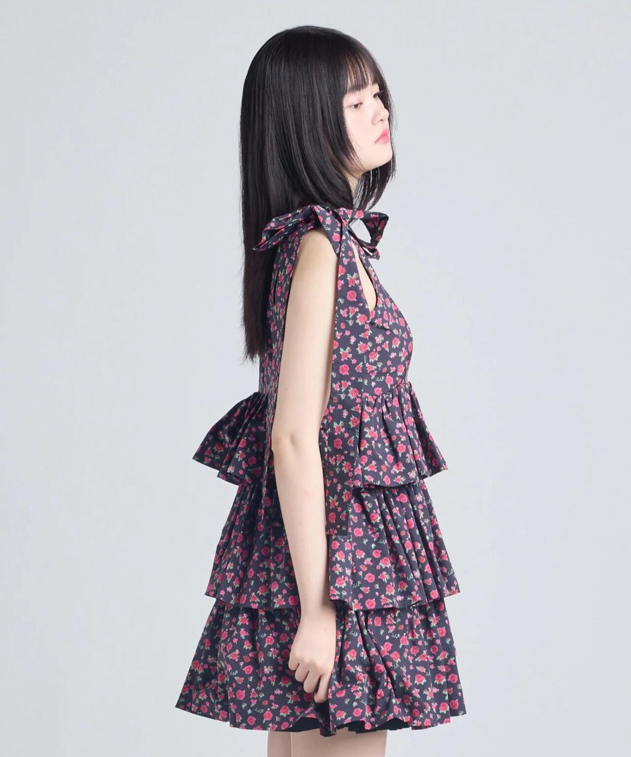littlesunnybite/リトルサニーバイト/rose tiered dress