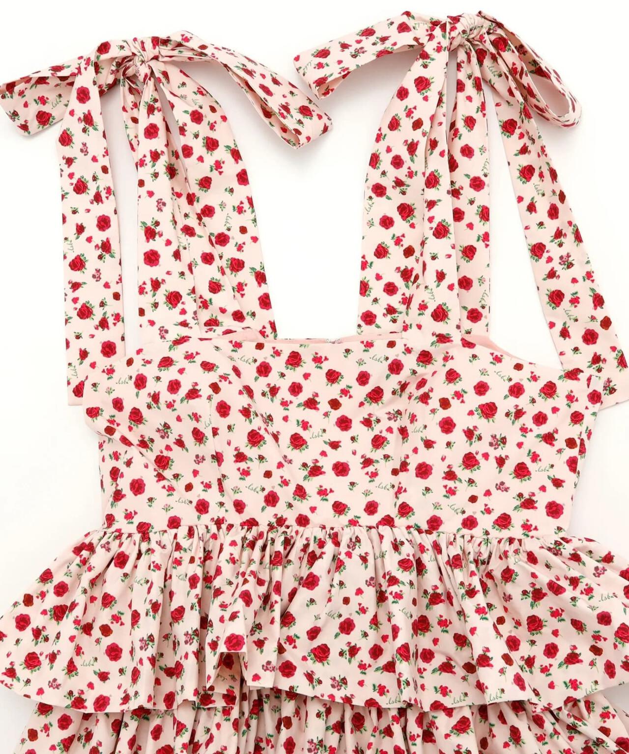 littlesunnybite/リトルサニーバイト/rose tiered dress