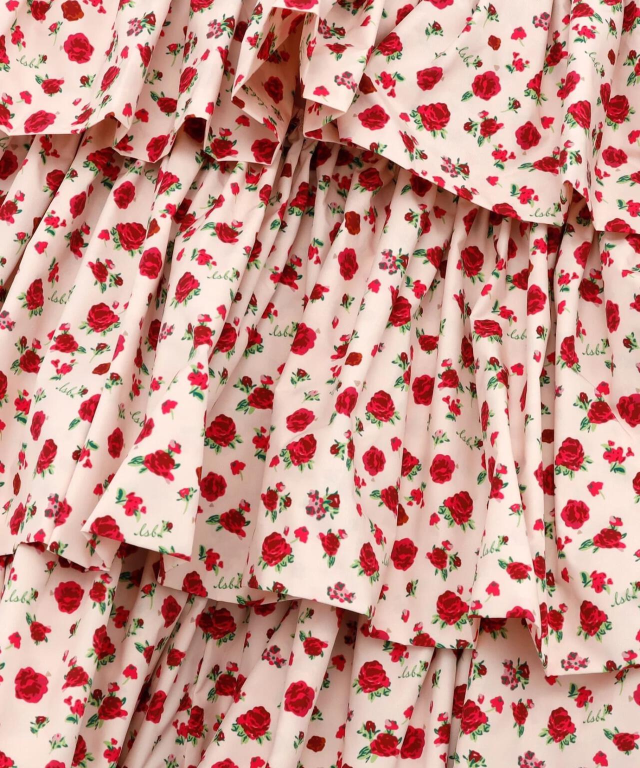 littlesunnybite/リトルサニーバイト/rose tiered dress