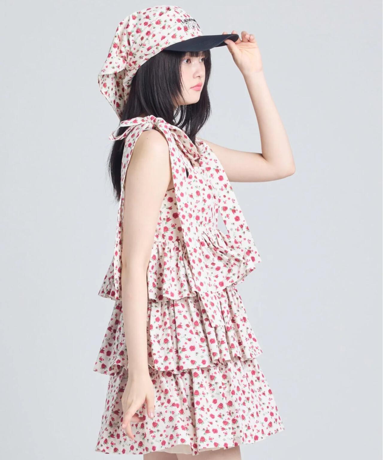 littlesunnybite/リトルサニーバイト/rose tiered dress