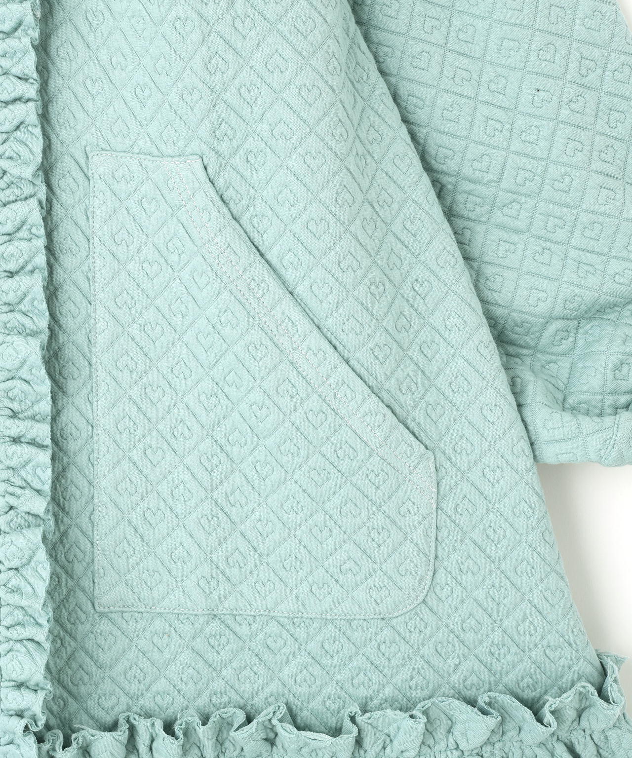 neuron/にゅうろん/キルティングハートワンピース