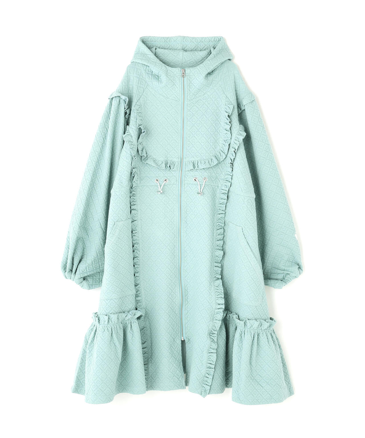 neuron/にゅうろん/キルティングハートワンピース