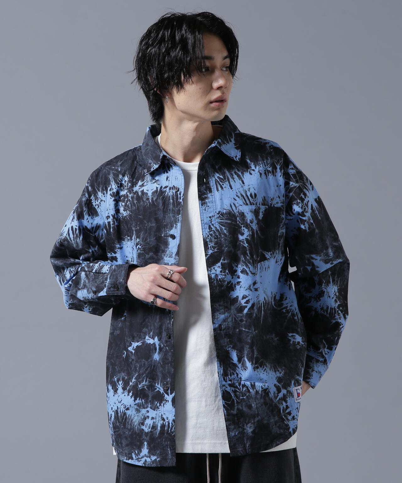 【WEB&DEPOT限定】DankeSchon/ダンケシェーン/TIE DYE LONG SHIRTS