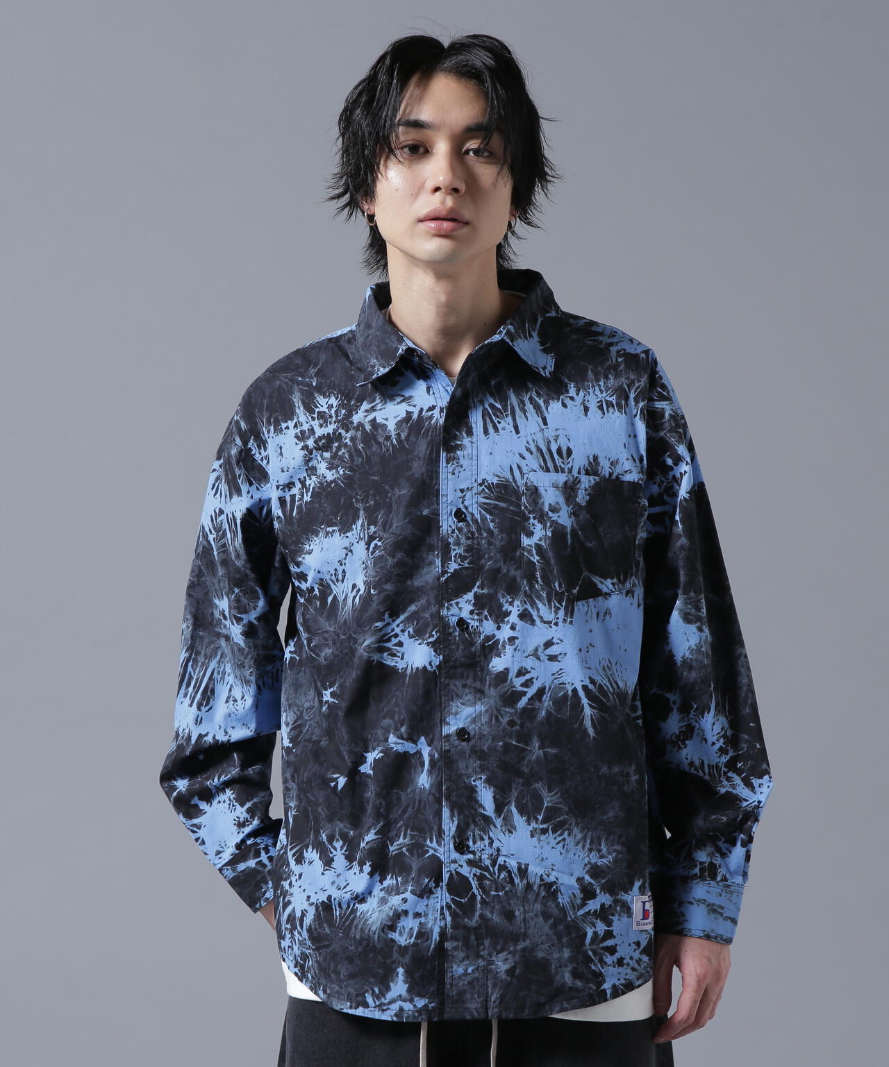 【WEB&DEPOT限定】DankeSchon/ダンケシェーン/TIE DYE LONG SHIRTS