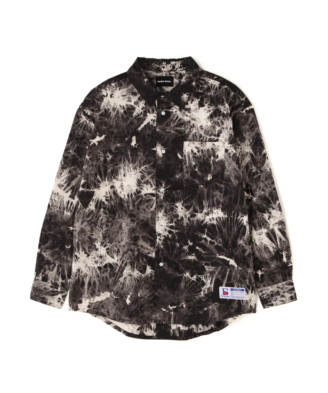 【WEB&DEPOT限定】DankeSchon/ダンケシェーン/TIE DYE LONG SHIRTS