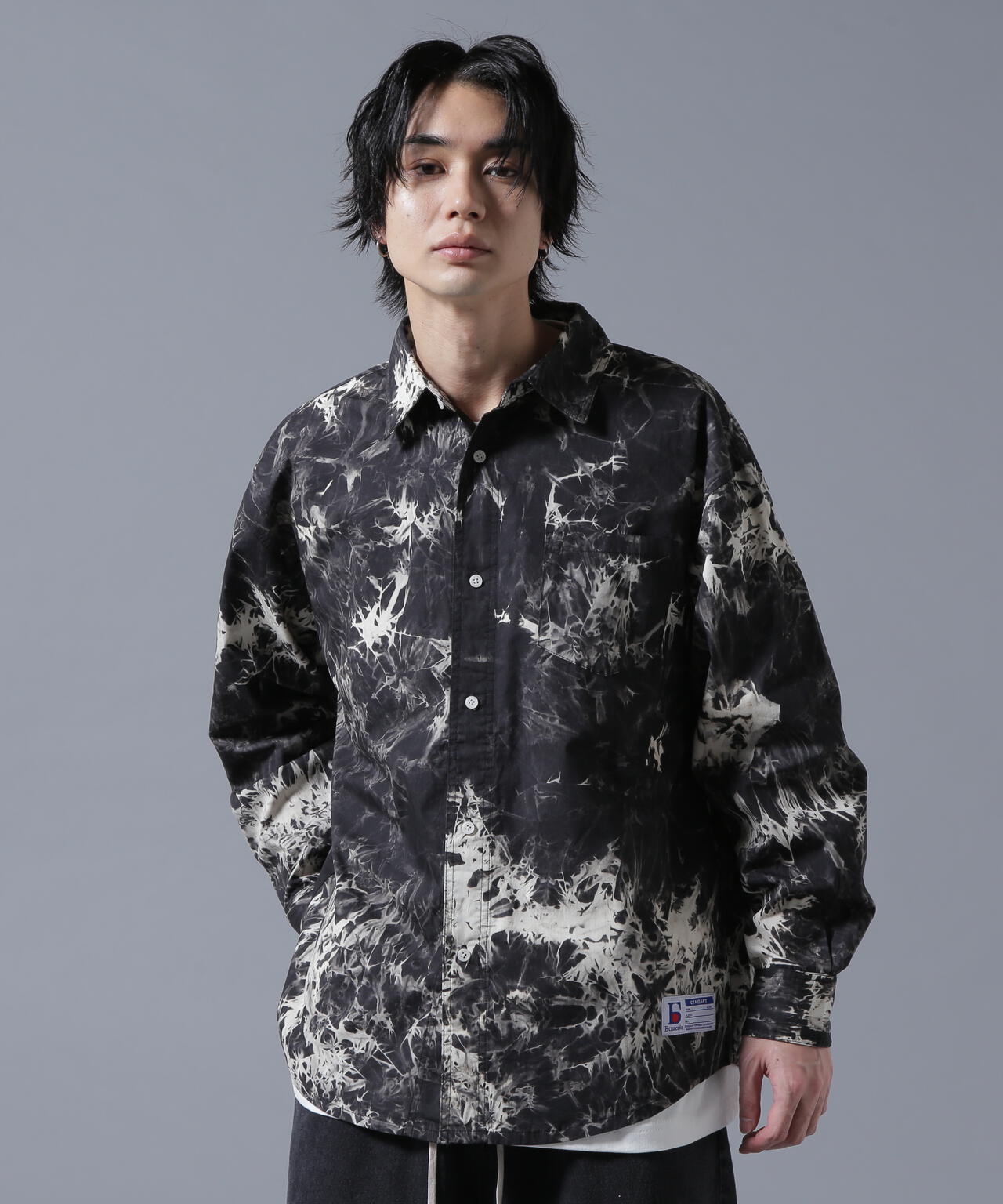 【WEB&DEPOT限定】DankeSchon/ダンケシェーン/TIE DYE LONG SHIRTS