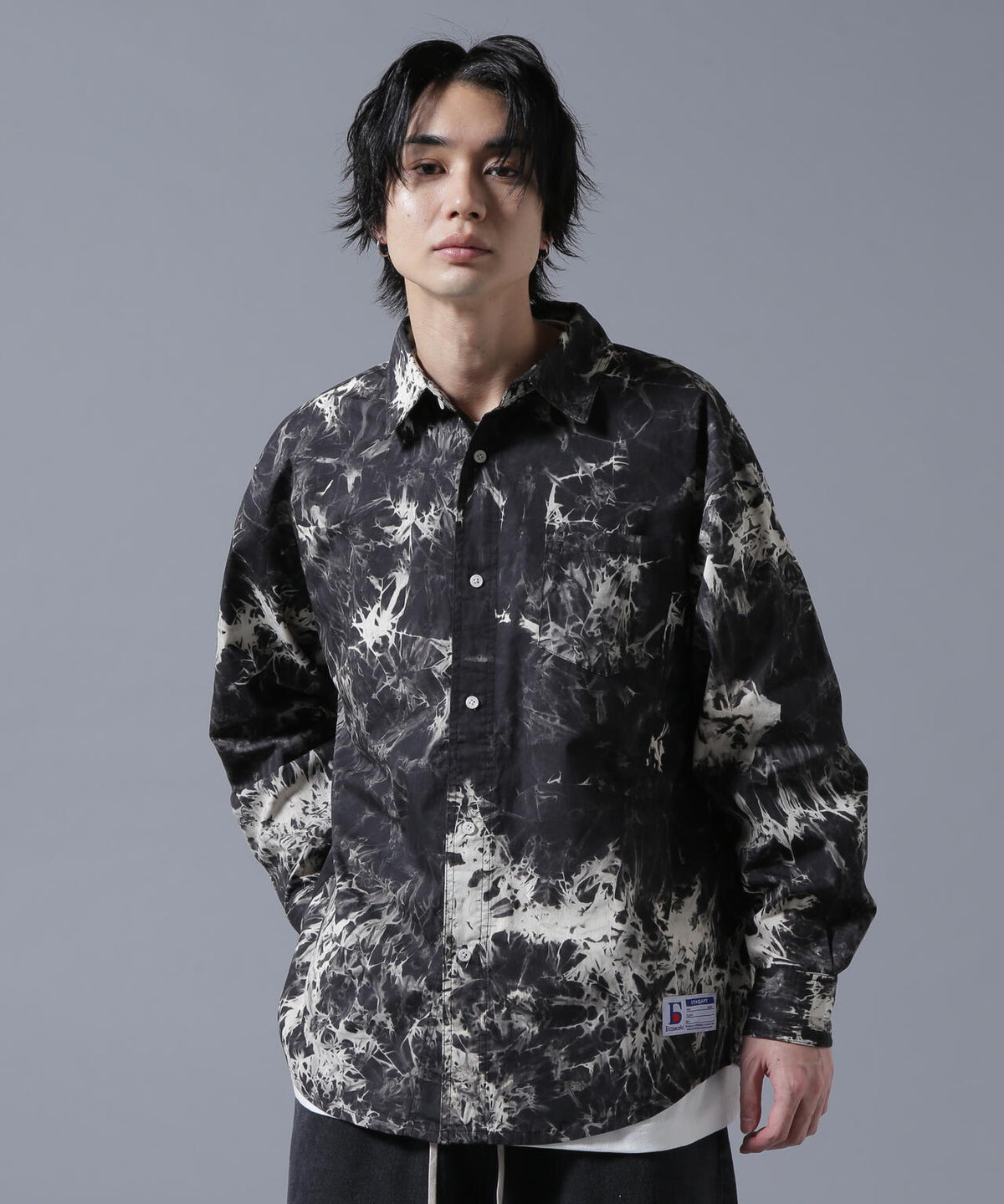 【WEB&DEPOT限定】DankeSchon/ダンケシェーン/TIE DYE LONG SHIRTS