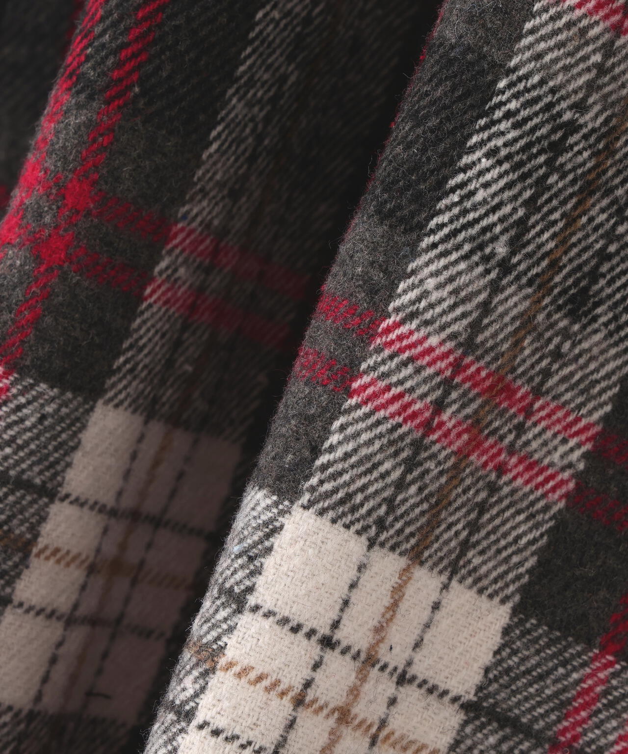 neuron/にゅうろん/オーバーチェックシャツ