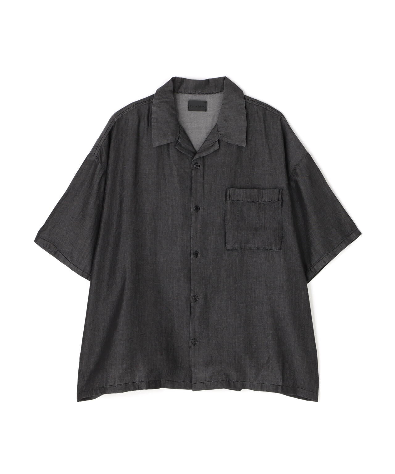 DankeSchon/ダンケシェーン/TENCEL OPENCOLLAR S/S SHIRTS