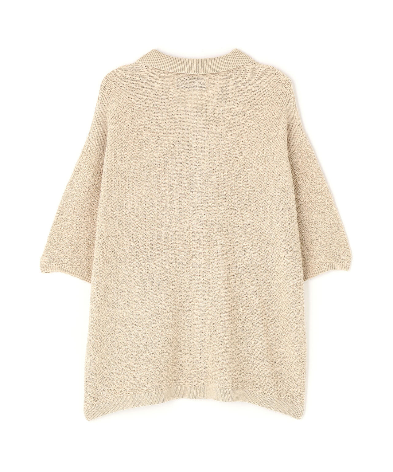 WHITELAND/ホワイトランド/KNIT S/S SHIRT