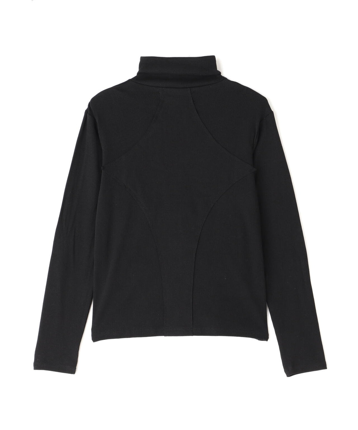 WHITELAND/ホワイトランド/RIB STAND ZIP LS TEE
