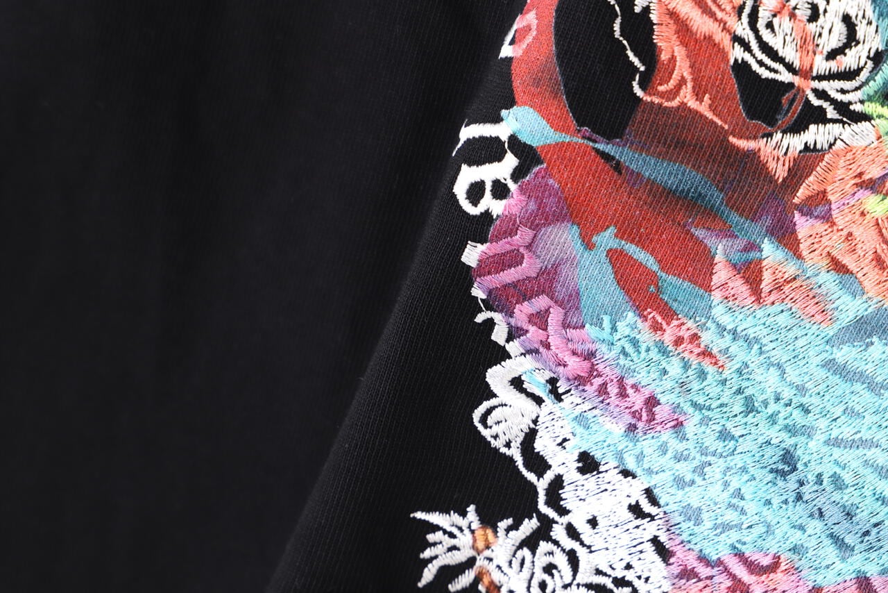 A4A/エーフォーエー/PAINT FLOWER LONGSLEEVE TEE