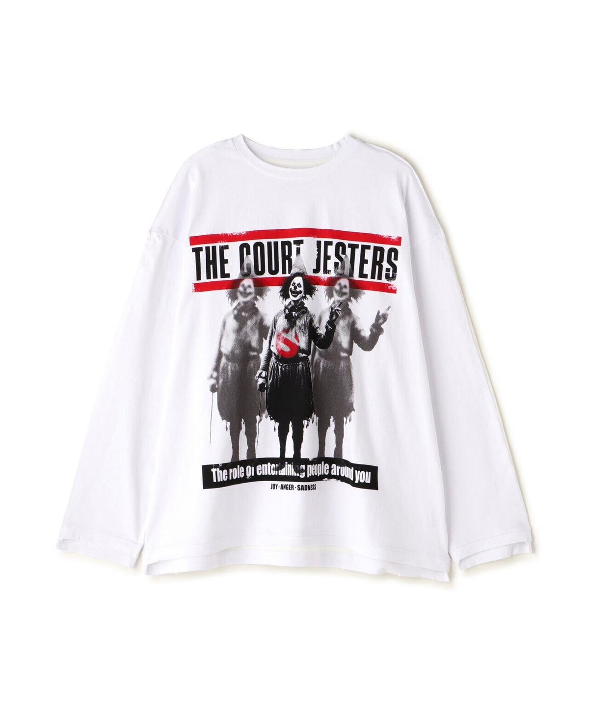 DankeSchon/ダンケシェーン/SWITCH L/S TEE COURTJESTERS