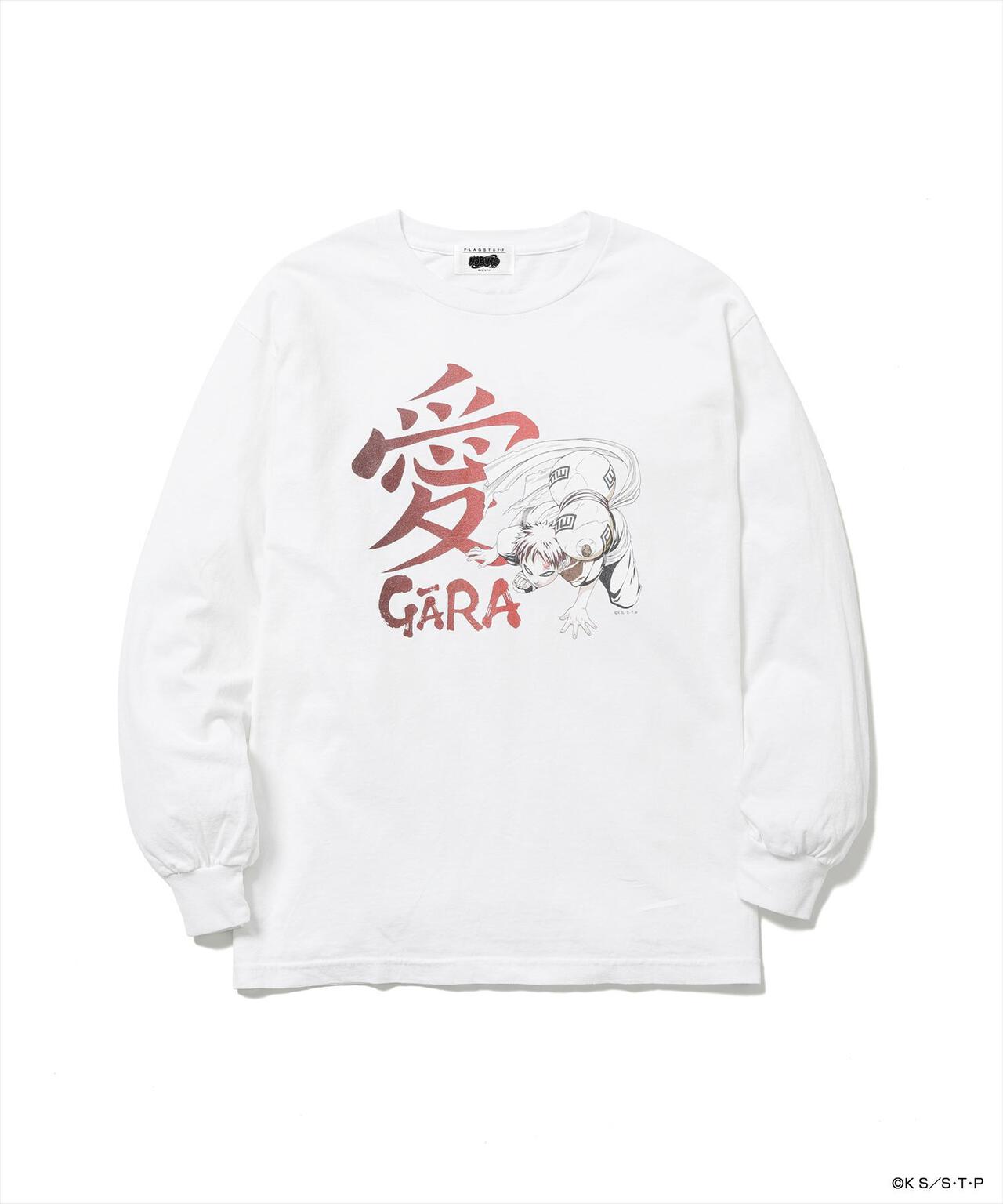 F-LAGSTUF-F×NARUTO-ナルト-/フラグスタフ×ナルト/"GARA" L/S TEE