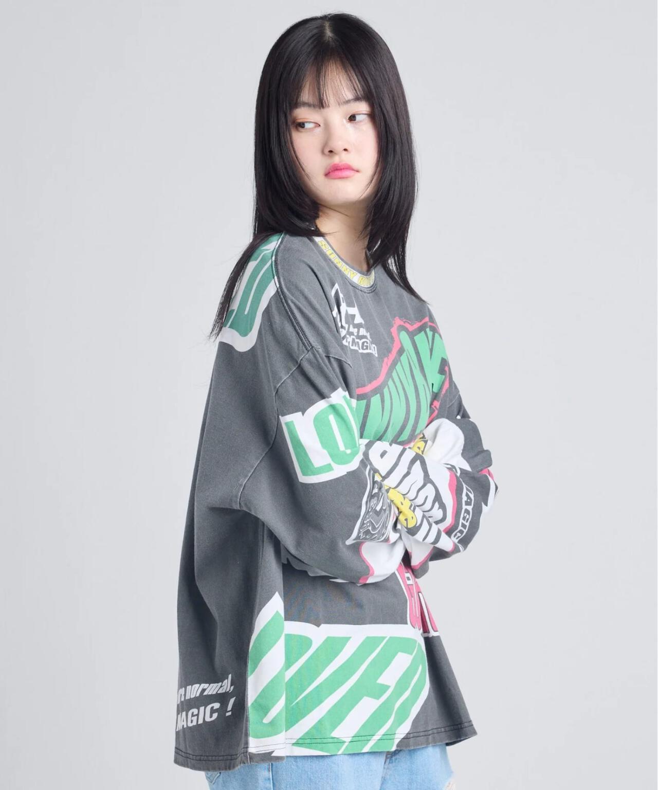 littlesunnybite/リトルサニーバイト/RACER LONG TEE