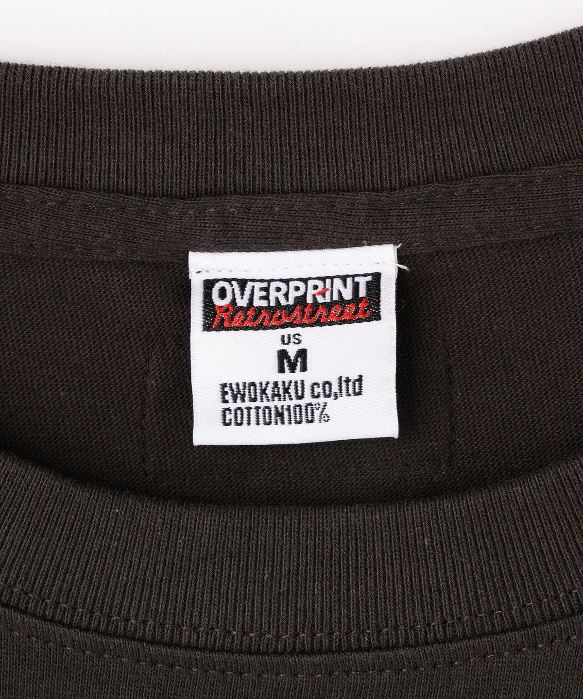 overprint/オーバープリント/パン L/S TEE