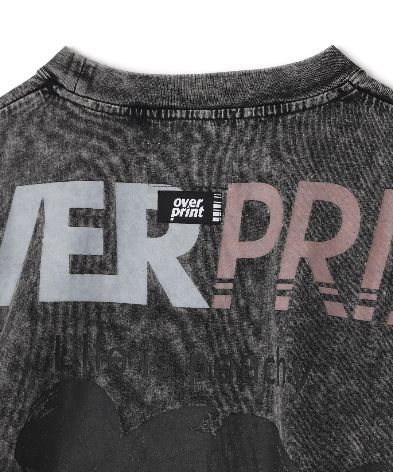 overprint/オーバープリント/PIGMENT SWEATSHIRTS LIKE LS TEE