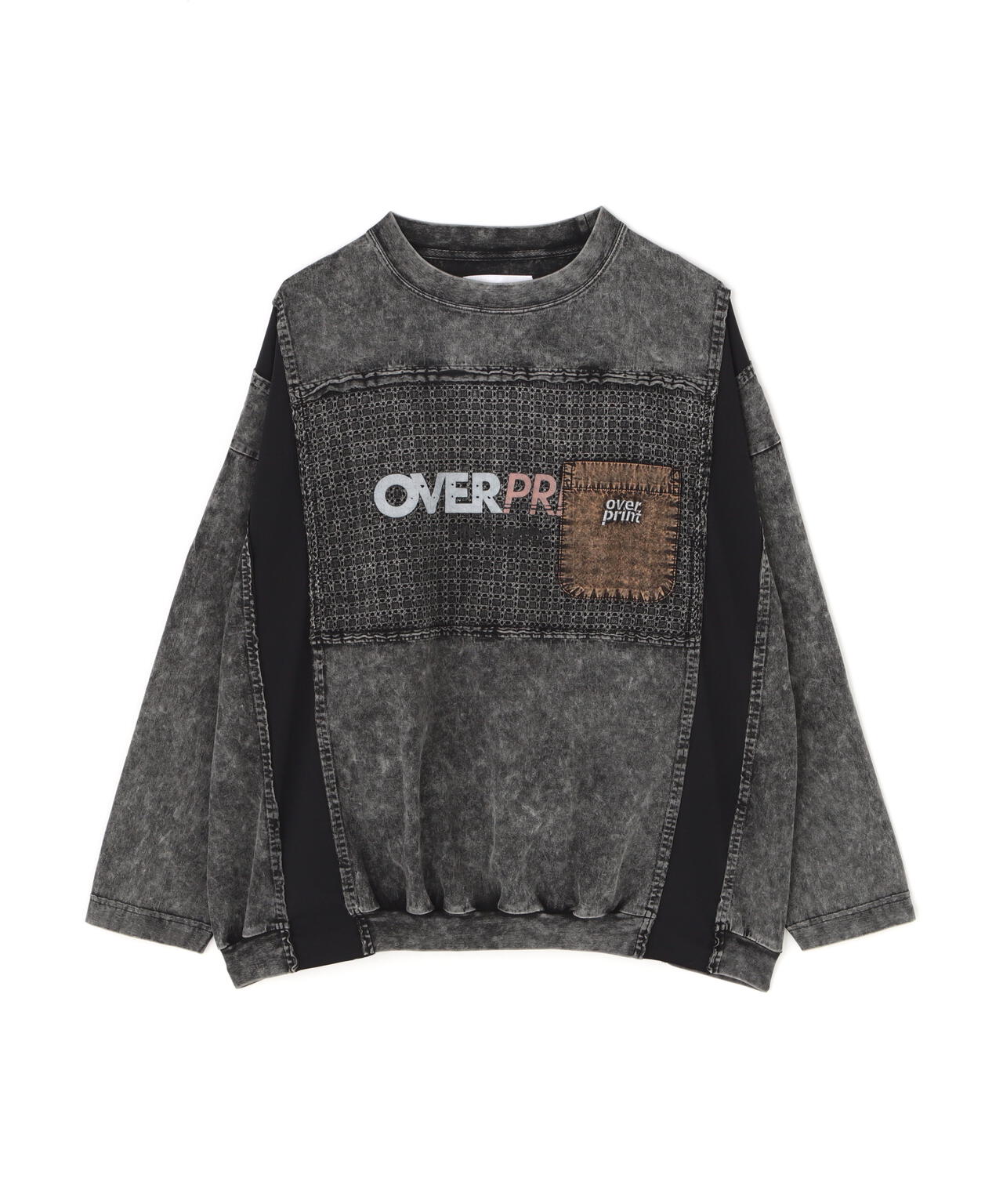 overprint/オーバープリント/PIGMENT SWEATSHIRTS LIKE LS TEE