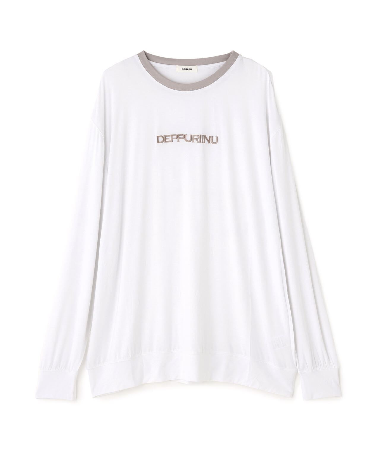 neuron/にゅうろん/DEPPURIINU ロングTシャツ