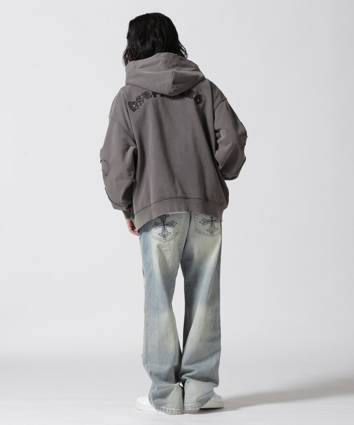 SUPPLIER/サプライヤー/FLEUR SWITCHING ZIP HOODIE