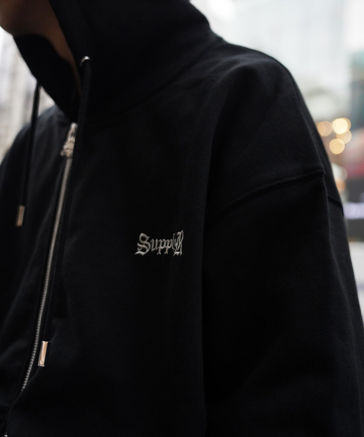 SUPPLIER【LHP WEB限定】CROSS ZIP HOODIE