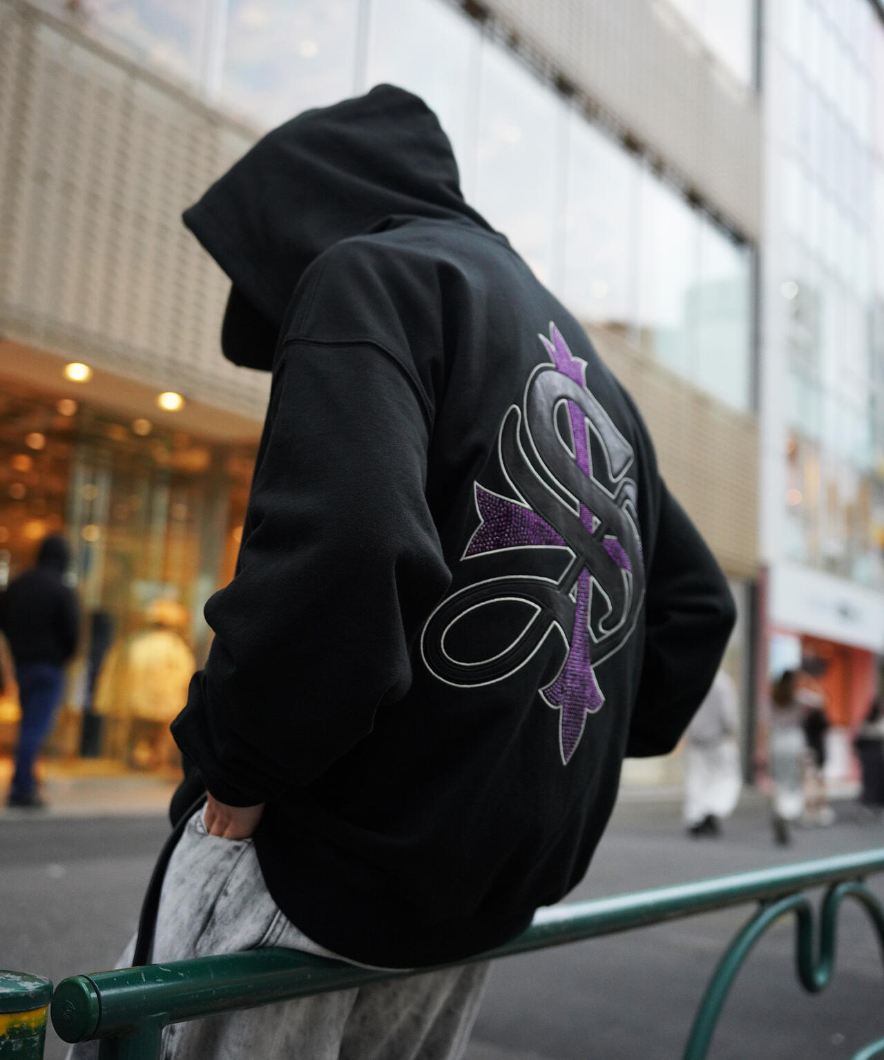 SUPPLIER【LHP WEB限定】CROSS ZIP HOODIE