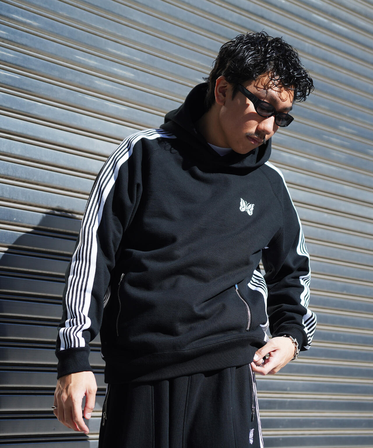 NEEDLES/ニードルズ/【LHP EXCLUSIVE】TRACK HOODIE - COTTON JERSEY