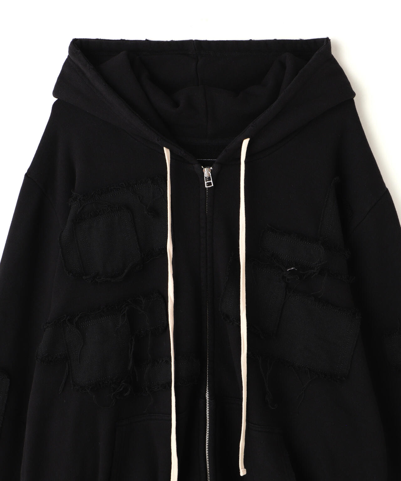 DankeSchon/ダンケシェーン/PATCHWORK ZIP HOODIE
