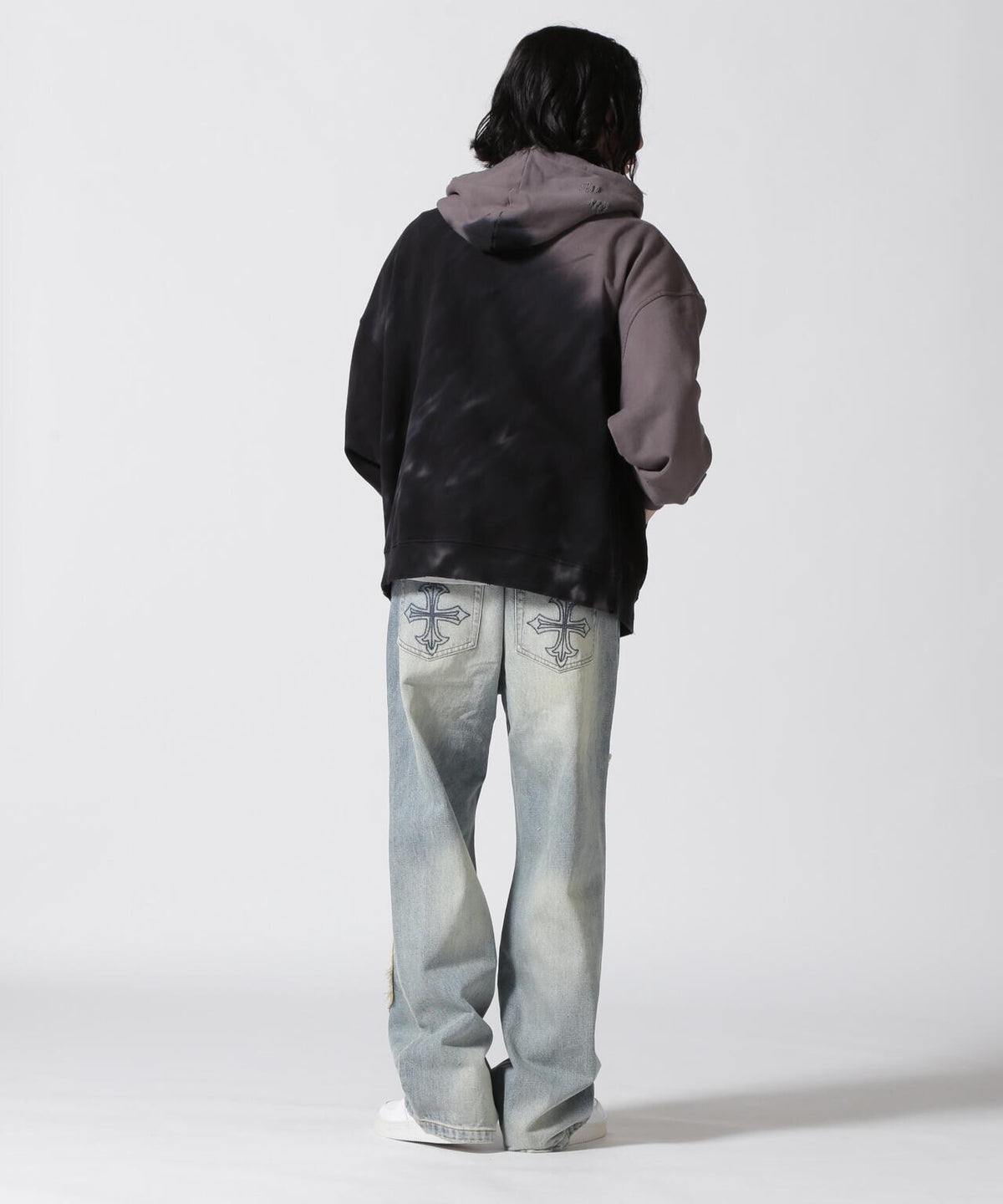 DankeSchon/ダンケシェーン/TIEDYE ZIP HOODIE