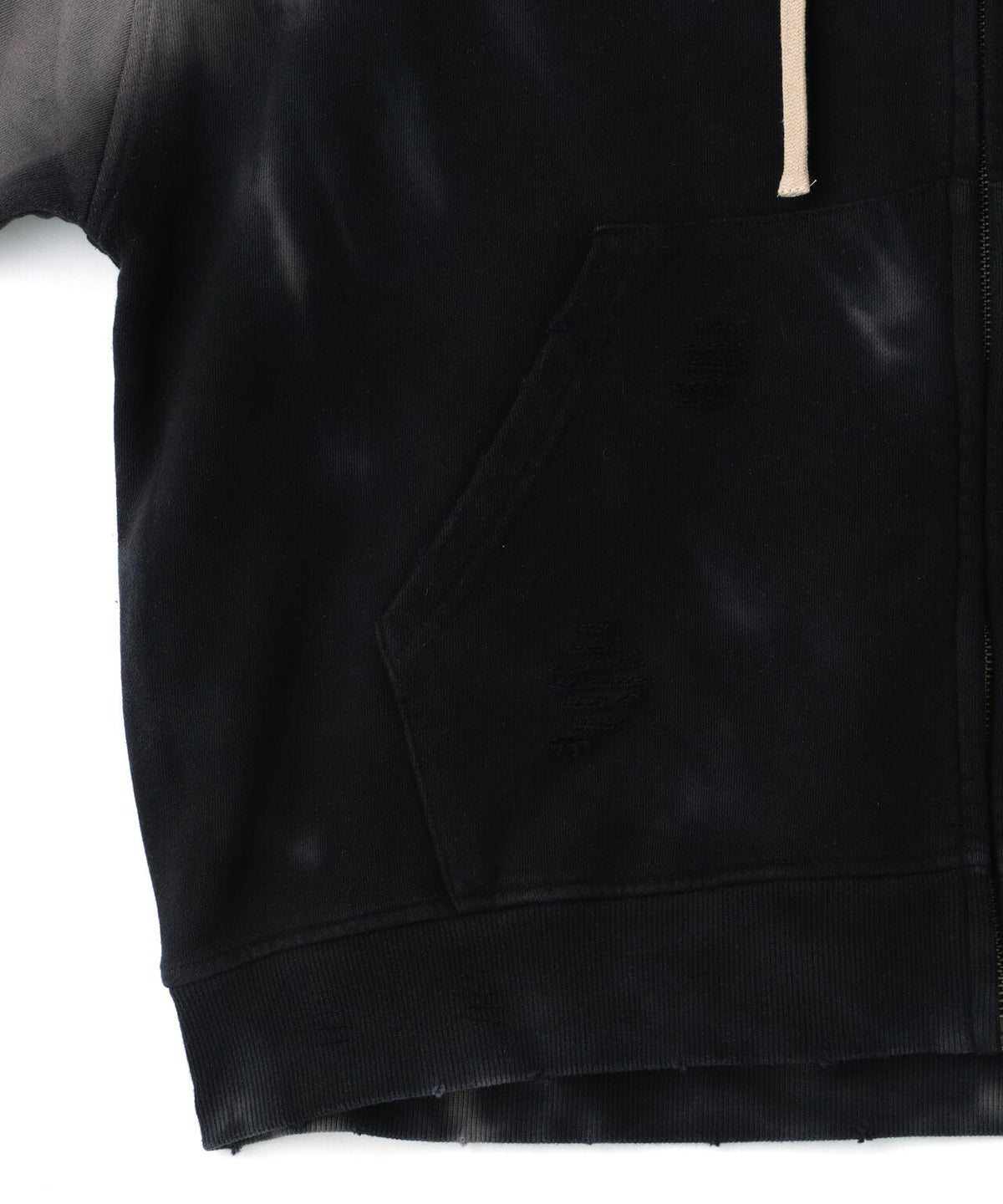 DankeSchon/ダンケシェーン/TIEDYE ZIP HOODIE