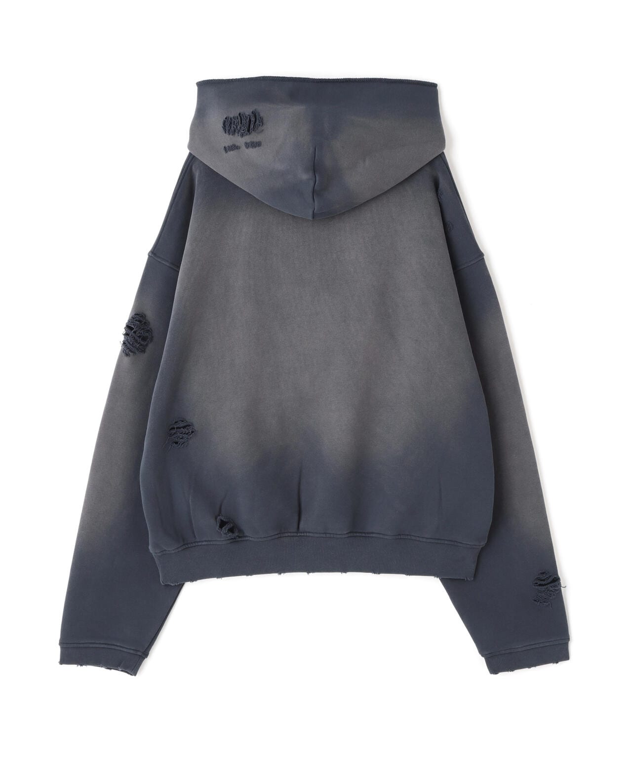 WHITELAND/ホワイトランド/VINTAGE DAMEGE HOODIE