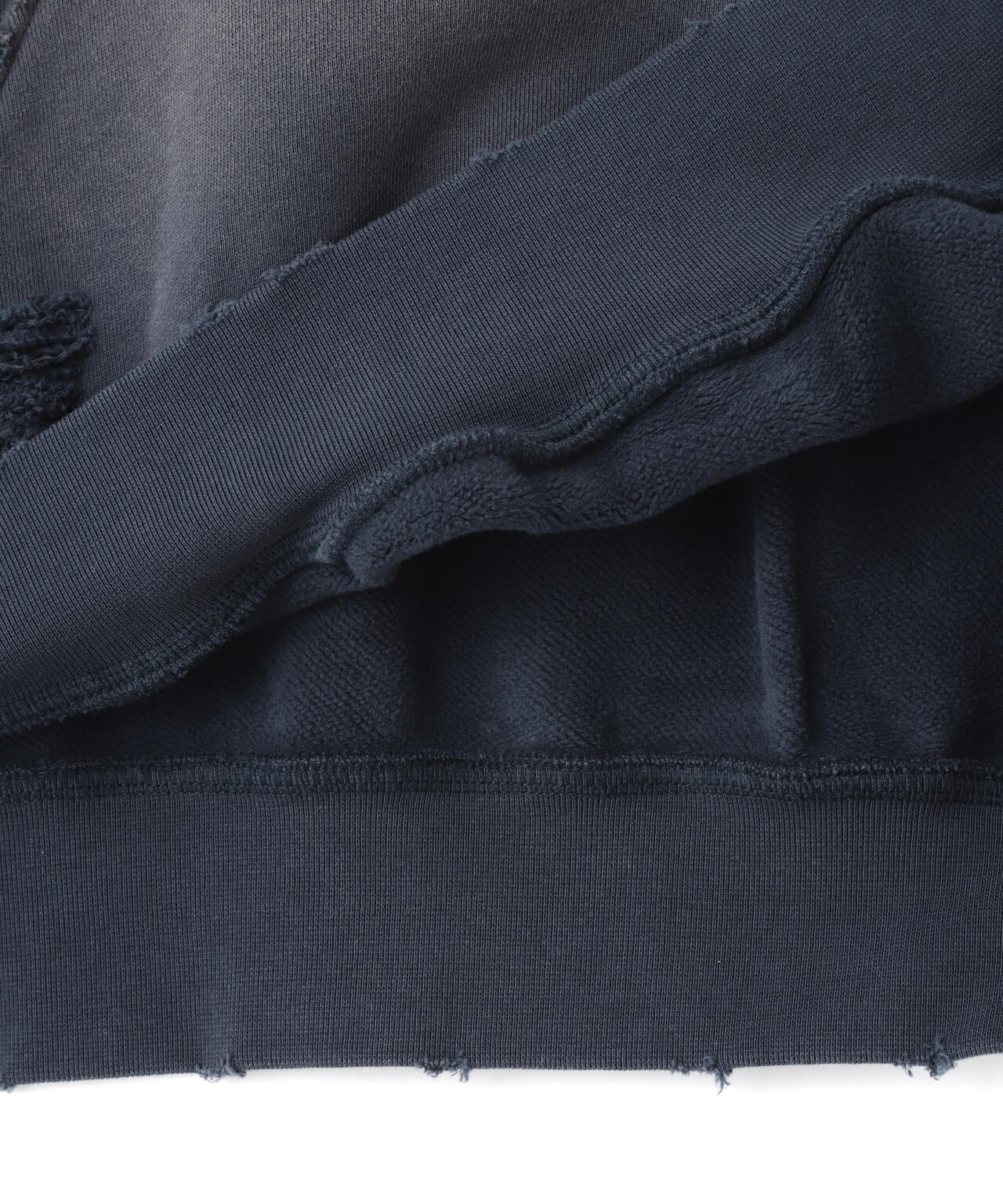 WHITELAND/ホワイトランド/VINTAGE DAMEGE HOODIE