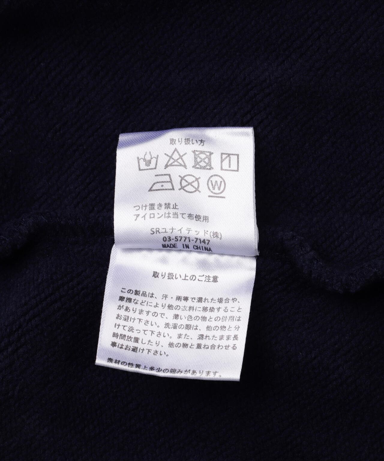 WHITELAND/ホワイトランド/VINTAGE DAMEGE HOODIE