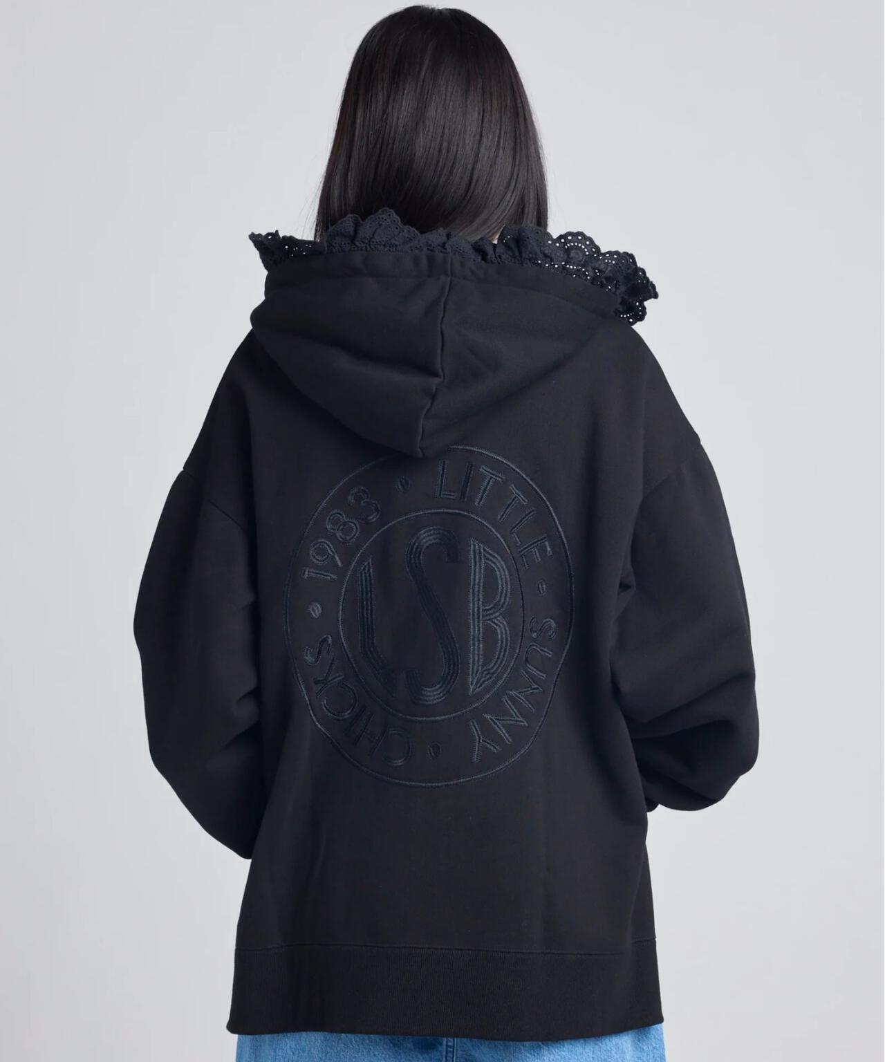 LittleSunnyBite/リトルサニーバイト/lacy logo hoodie