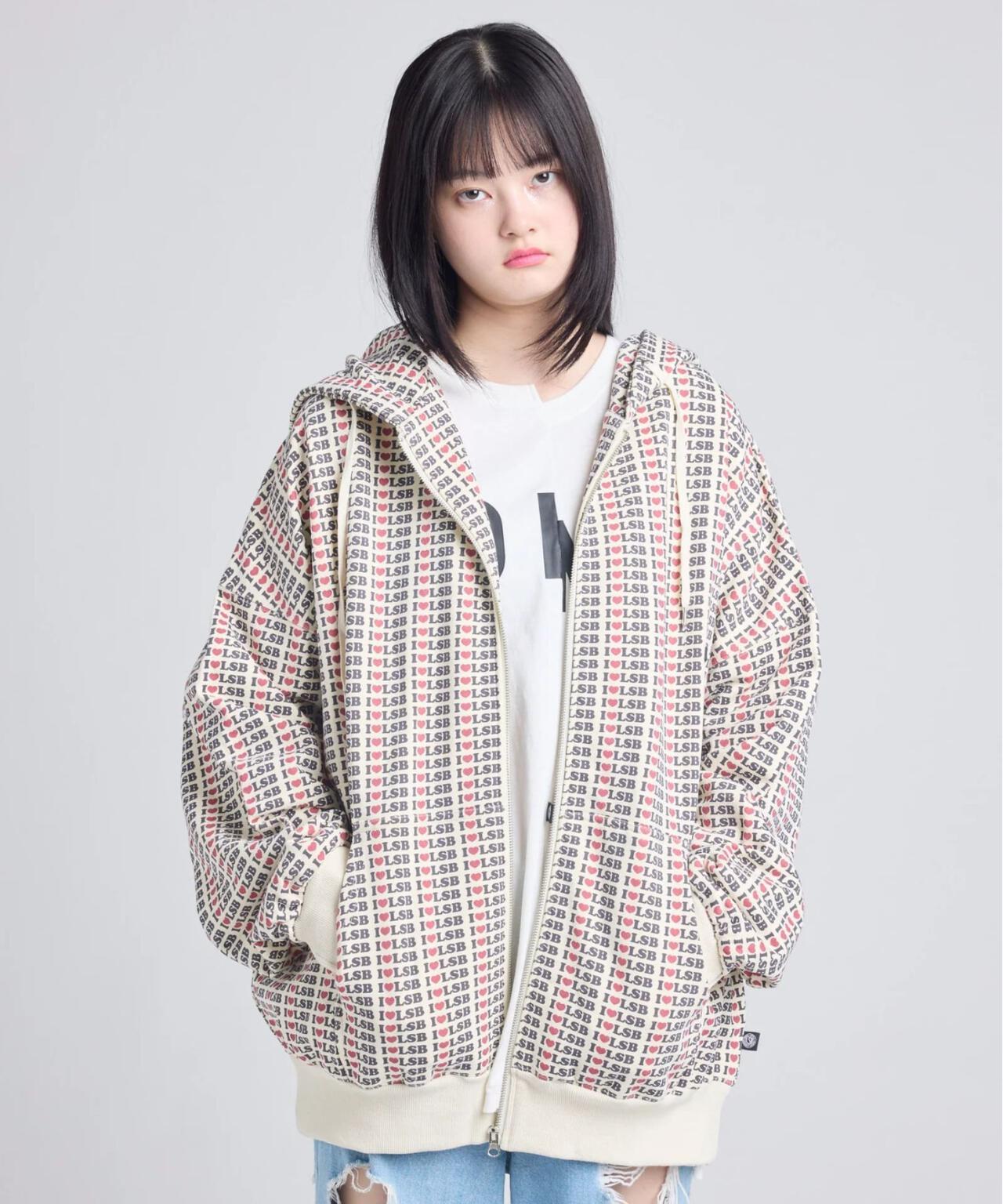 LittleSunnyBite/リトルサニーバイト/I love LSB hoodie