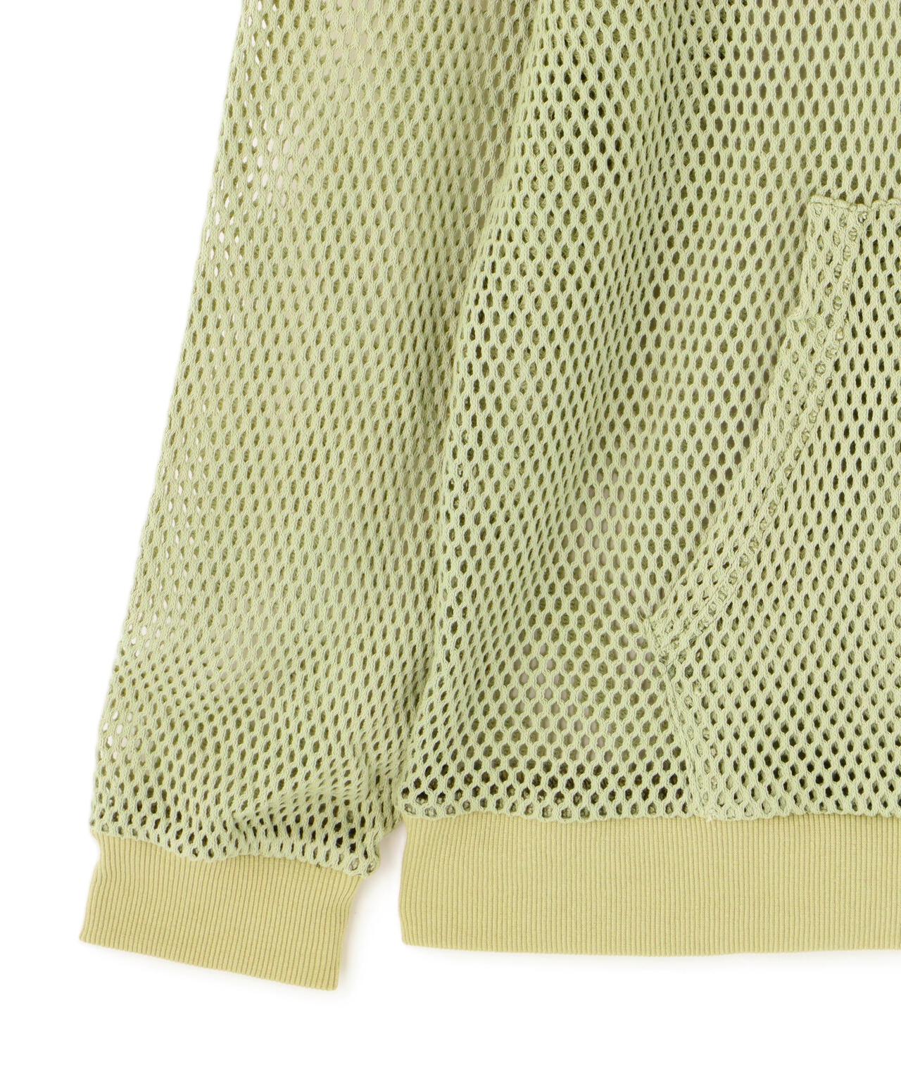 overprint/オーバープリント/MESH HOODIE