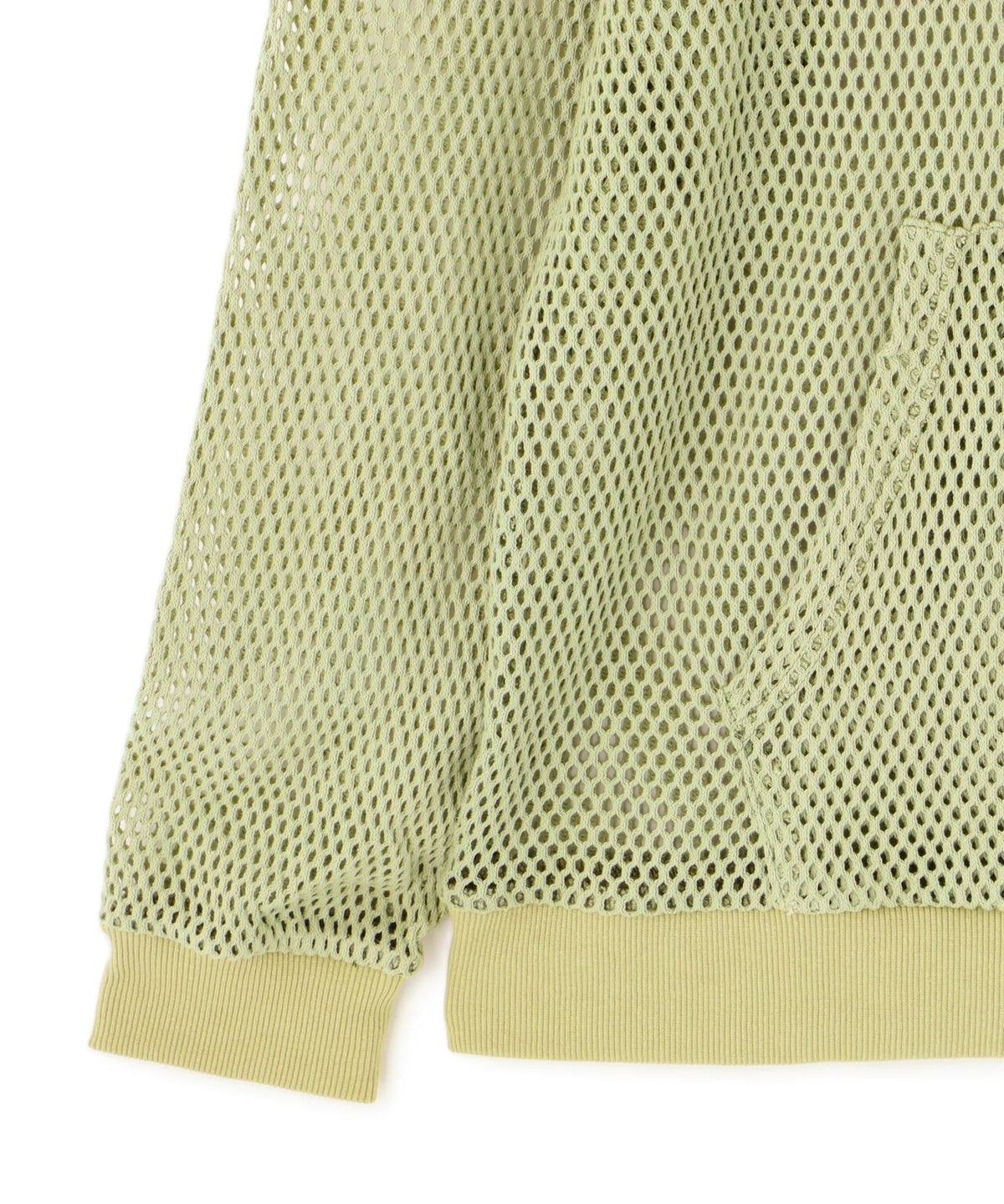 overprint/オーバープリント/MESH HOODIE