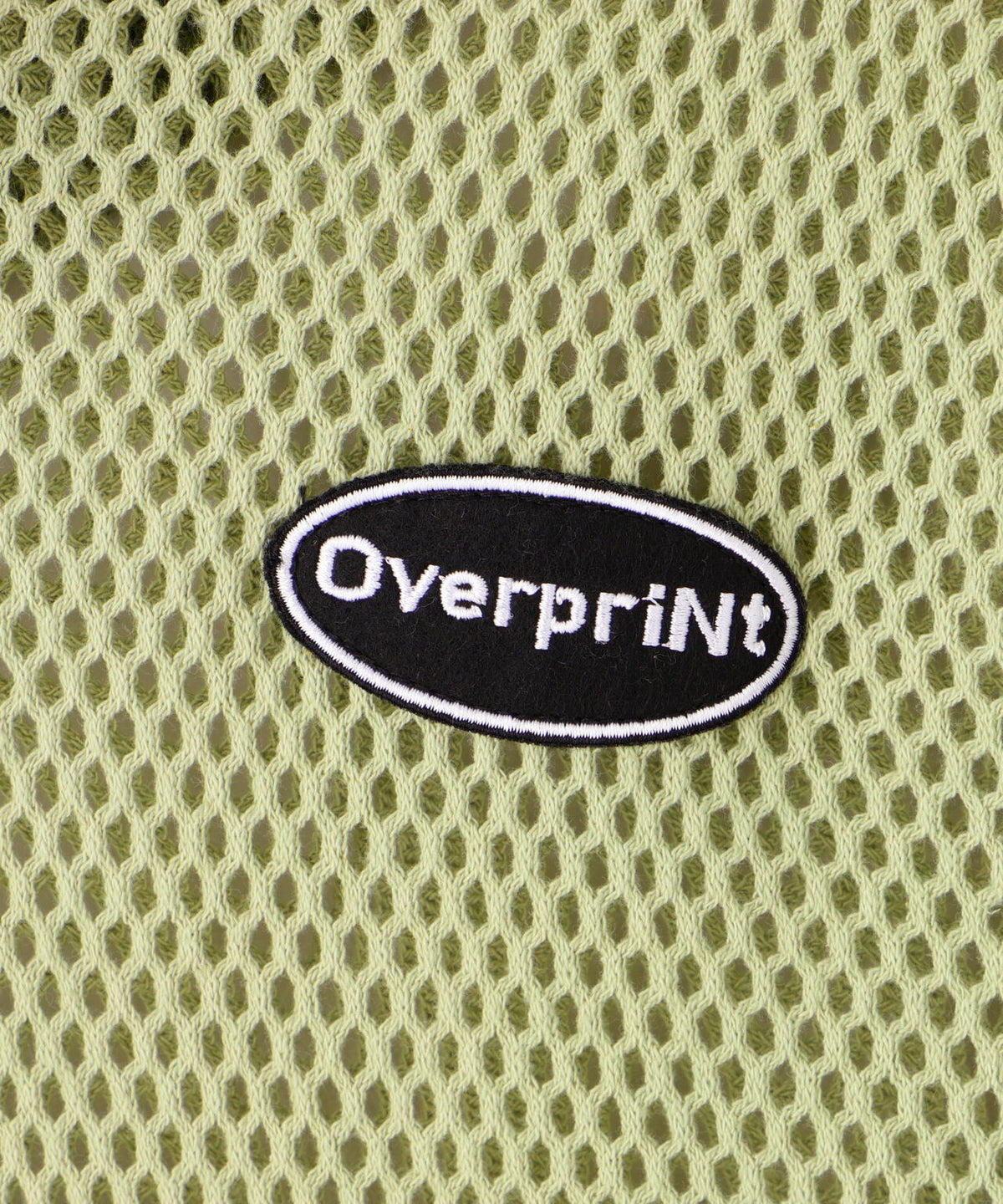 overprint/オーバープリント/MESH HOODIE