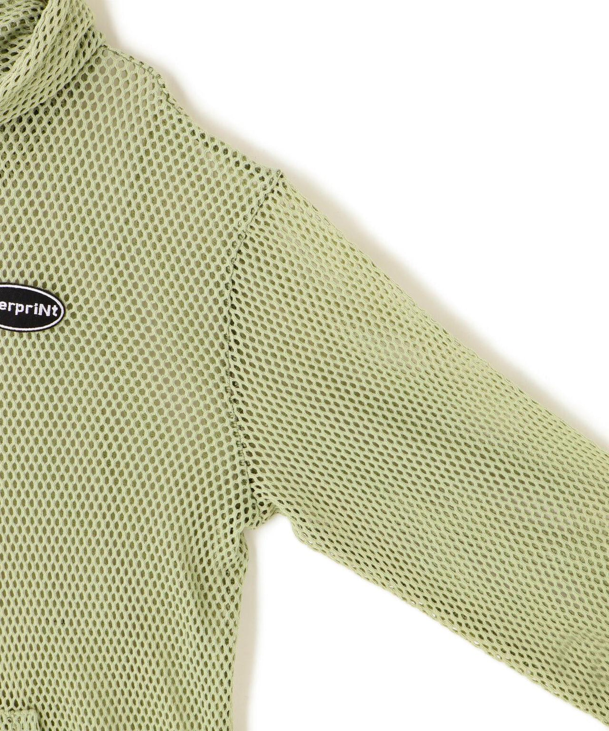 overprint/オーバープリント/MESH HOODIE