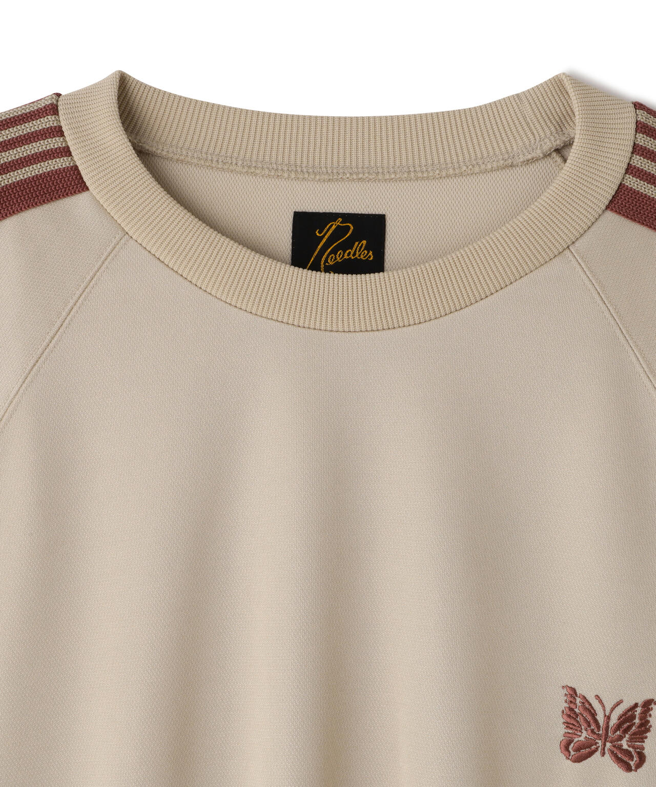 NEEDLES/ニードルズ/TRACK CREW NECK SHIRT - POLY SMOOTH