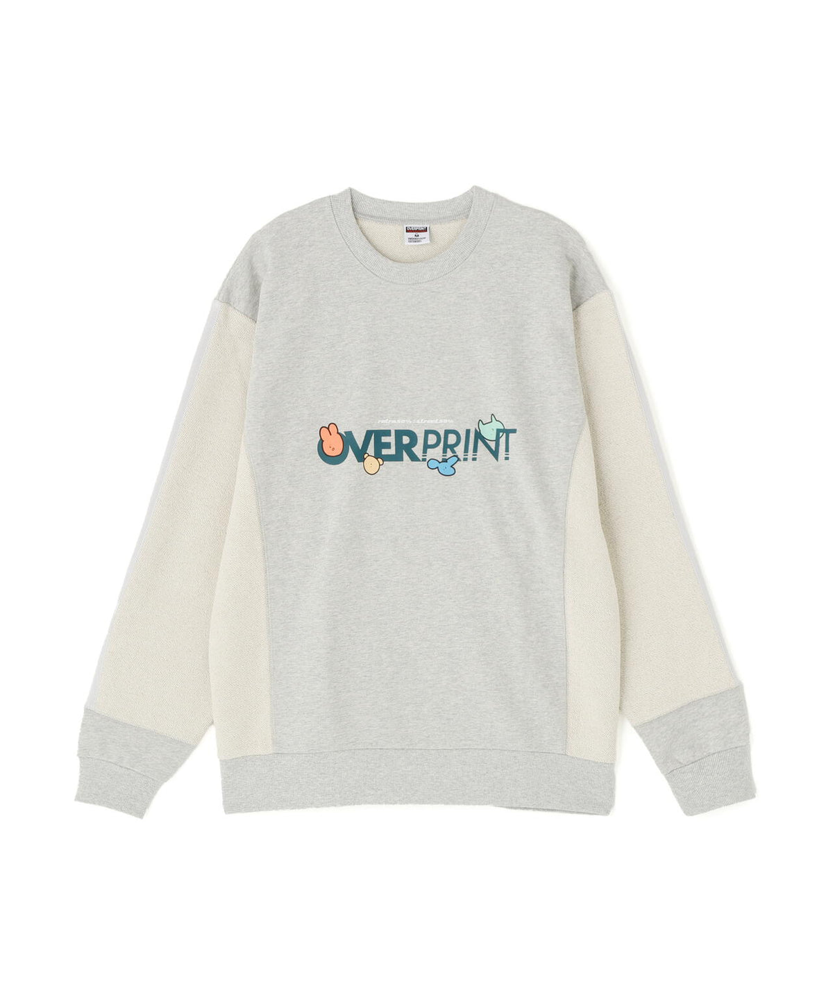 overprint/オーバープリント/NAENANO BACK PILE SWEATSHIRTS 1