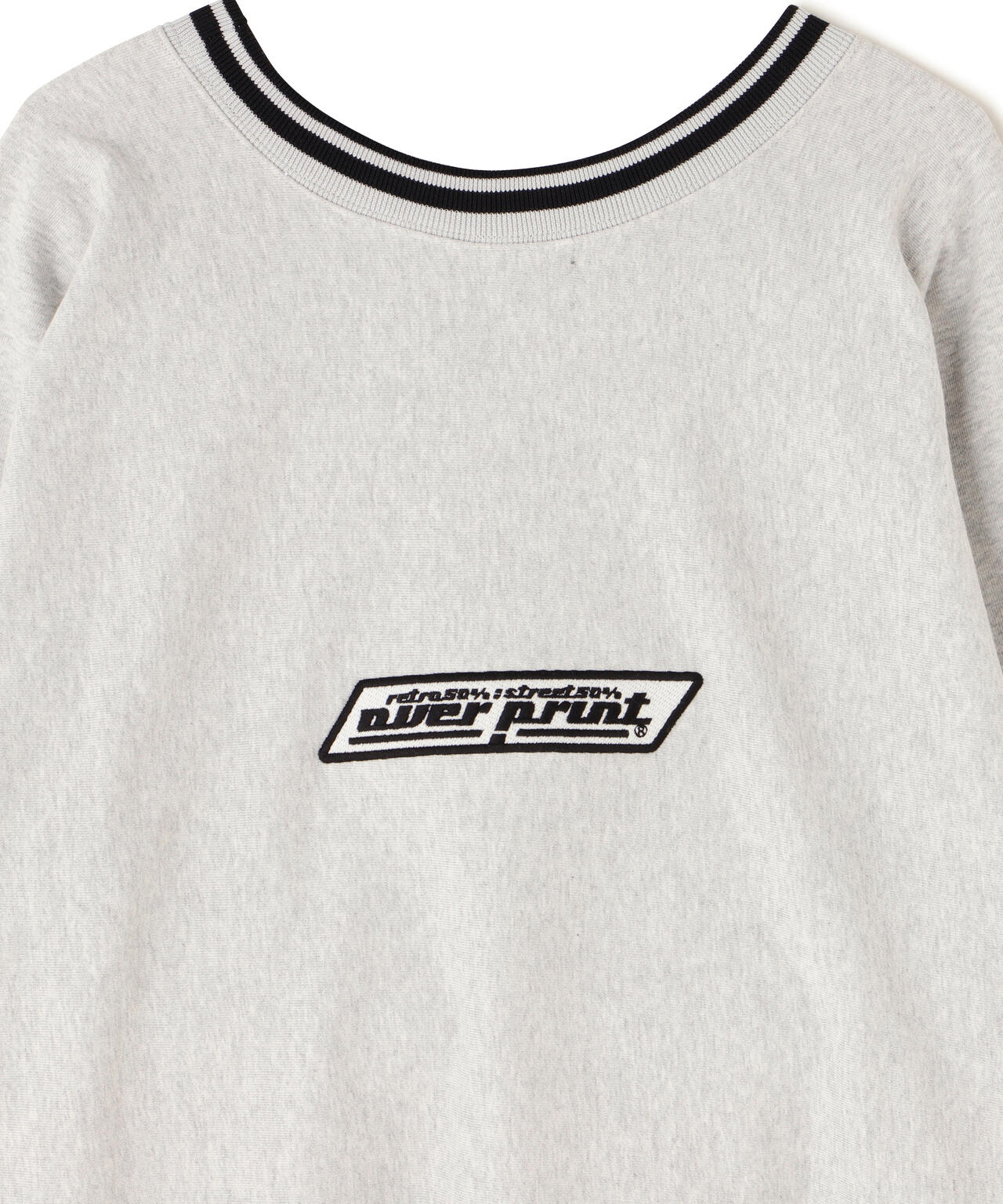 overprint/オーバープリント/OVER DOLMAN SWEATSHIRTS