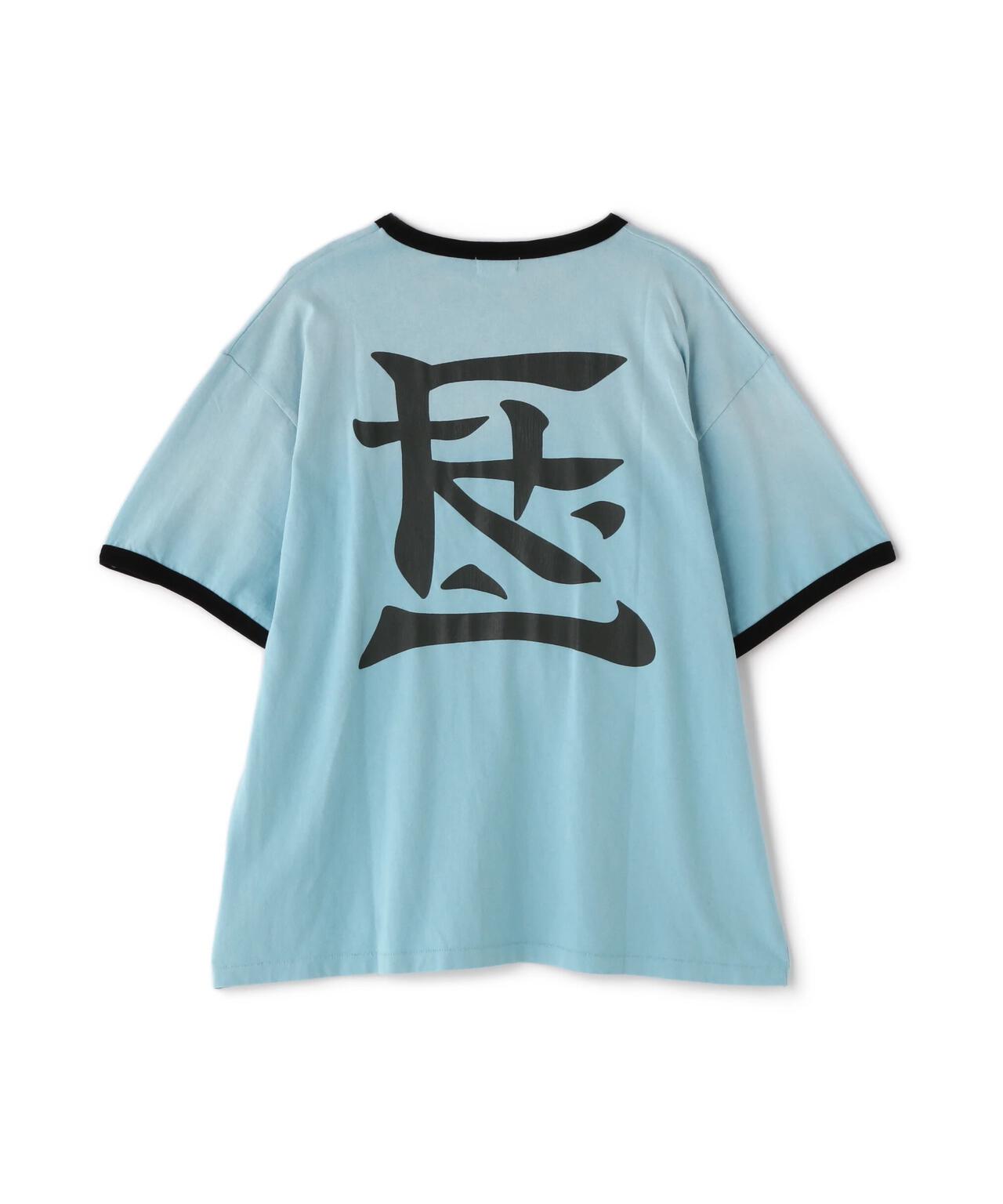 F-LAGSTUF-F/フラグスタフ/RINGER TEE(KANJI LOGO)